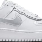 Nike Air Force 1 Shadow Phantom Sneaker Hakiki Deri Günlük Beyaz Unisex Spor Ayakkabı