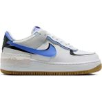 Nike Air Force 1 Shadow Sneaker Günlük Spor Ayakkabı Beyaz Mavi - Beyaz - Açık Mavi