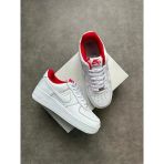 Nike Air Force 1 “ Stitch Red “