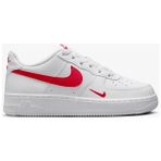 Nike Air Force Beyaz-Kırmızı Spor Ayakkabı - (DipCamo)Charcoal-White
