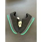 Nike Air Force Süet Siyah Yeşil Taban 1