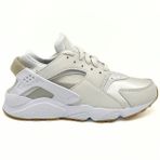 Nike Air Huarache Sneaker Unisex Gerçek Deri Tekstil Krem Spor Ayakkabı
