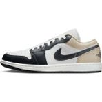Nike Air Jordan 1 Low 'summit White Rattan' Erkek Spor Ayakkabı - Siyah