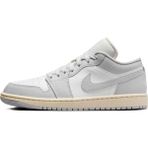 Nike Air Jordan 1 Low Womens Leather Sneaker Hakiki Deri Kadın Günlük Spor Ayakkabı Beyaz