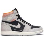 Nike Air Jordan 1 Retro High Og Grey Crimson Spor Ayakkabı