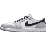 Nike Air Jordan 1 Retro Low Og Leather Unisex Sneaker Hakiki Deri Unisex Günlük Spor Ayakkabı Beyaz Gri - Gri - Beyaz