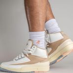 Nike Air Jordan 2 Retro Chicago Leather Sneaker Hakiki Deri Bilekli Günlük Krem Sütlü Kahve Unisex Spor Ayakkabı
