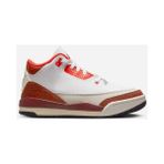 Nike Air Jordan 3 Retro Çocuk Basketbol AYAKKABISI-DV7027-108 - Çok Renkli