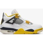 Nike Air Jordan 4 Retro Basketbol Ayakkabısı Beyaz Dış Materyal ile Rahat ve Destekleyici Tasarım