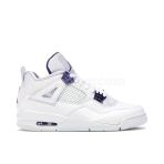 Nıke Air Jordan 4 Retro 'Purple Metallic