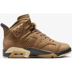 Nike Air Jordan 6 Retro Gore-Tex Brown Kelp Erkek Spor Ayakkabı Hafif ve Esnek Taban Tipi Çok Renkli