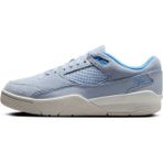 Nike Air Jordan Fligt Court Leather Womens Sneaker Hakiki Deri Kadın Günlük Spor Ayakkabı Mavi
