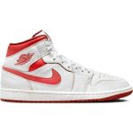 Nike Air Jordan Mid SE Leather Mens Sneaker Hakiki Deri Günlük Basketbol Beyaz Erkek Spor Ayakkabı
