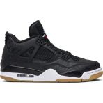 Nike Air Jordan Retro 4 Black Laser Spor Ayakkabi