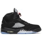 Nike Air Jordan Retro 5 Black Metallic Silver Spor Ayakkabı