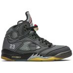 Nike Air Jordan Retro 5 Off-White Black Spor Ayakkabı