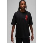 Nike Air Jordan Zion Sneaker School Mens Tee Black Grafik Baskılı Erkek Tişört Siyah