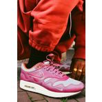 Nike Air Max 1 Patta Leather Sneaker Hakiki Deri Günlük Bordo Erkek Spor Ayakkabı