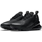 Nike Air Max 270 Erkek Ayakkabı Siyah Renk Nefes Alabilir Yapı ile Koşu ve Yürüyüş İçin İdeal
