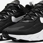 Nike Air Max 270 React Siyah Beyaz
