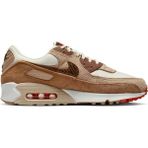 Nike Air Max 90 Amd Unisex Leather Sneaker Hakiki Deri Günlük Spor Ayakkabı Kahverengi