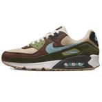 Nike Air Max 90 Leather Sneaker Green Hakiki Deri Unisex Günlük Spor Ayakkabı Yeşil