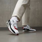Nike Air Max 90 Ltr Sneaker Ayakkabı CD6864-019 (Bir Beden Büyük Almanızı Öneririz) - Gri - Beyaz