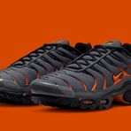 Nike Air Max Plus Grey Orange Erkek Spor Ayakkabi