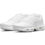 Nike Air Max Plus Triple White Erkek Spor Ayakkabı