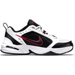 Nike Air Monarch Iv Erkek Spor Ayakkabı - 136 - Beyaz - Siyah - Kırmızı