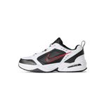 Nike Air Monarch IV erkek spor ayakkabısı, Beyaz Siyah Varsity Kırmızı, 43 EU