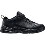 Nike Air Monarch IV Koşu & Antrenman Ayakkabısı Siyah Erkek Kadın Deri Hafif Taban