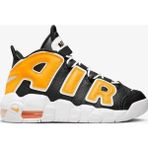 Nike Air More Uptempo KI Leather Sneaker Hakiki Deri Günlük Spor Ayakkabı Siyah Sarı