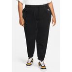 Nike Air Plus Mid Rise Piping Detail Joggers Alligator Fleece Kadın Eşofman Altı Siyah - 3XL