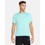 Nike Air Run Dri Fit Erkek Koşu Spor T-Shirt - Ter Tutmayan Performans Tişört - HM0195 - L - Turkuaz