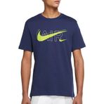 Nike Air Sportswear Mens Printed Tee Erkek Lifestyle Tişört Lacivert