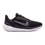 Nike Air Winflo 9 kadın spor ayakkabısı, Black White Dk Smoke Grey Pure Platinum, 36 EU