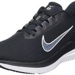 Nike Air Winflo 9 Siyah Beyaz Duman Grisi Erkek Ayakkabı