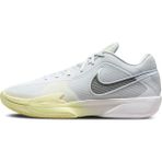 Nike Air Zoom Gt Cut Cross Basketbol Ayakkabısı HF0218-002 (Yarım Numara Büyük Almanızı Öneriyoruz) - Gri - Sarı