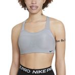 Nike Alpha Women's High-Support Padded Keyhole Sports Bra Kadın Tam Destekli Sporcu Sütyeni - Gri