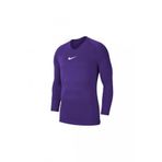 Nike AV2609-547 Mor Dry Park Futbol Uzun Kollu Erkek T-Shirt