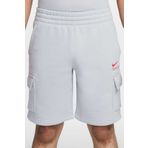 Nike B NSW SI Graphic Tee Gri Kısa Kollu Erkek Çocuk T-shirt