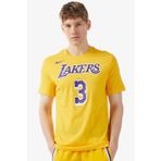 Nike Basketball Nba La Lakers Unisex Team Logo Graphic T-Shirt Unisex Pamuklu Tişört Sarı