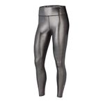 Nike Bayan One 7/8 Icon Clash Shm tayt, siyah/metalik gümüş, S