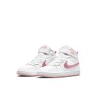Nike Beyaz - Pembe Kız Çocuk Yürüyüş Ayakkabısı CD7783-105-COURT BOROUGH MID 2 (PSV