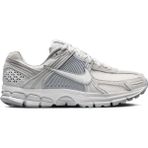 Nike Bowerman Zoom Vomero 5 Leather Womens Sneaker Hakiki Deri Reflektörlü Kadın Günlük Spor Ayakkabı Gri - Mavi