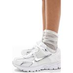 Nike Bowerman Zoom Vomero 5 Metallic Silver Leather Sneaker Hakiki Deri Kadın Günlük Spor Ayakkabı B