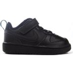 Nike BQ5453-001 Court Borough Low 2 Bebek Ayakkabısı - Siyah