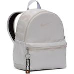 Nike Brasilia Jdı Mini Gri Stil Sırt Çantası 11L DR6091-078 Dolgulu Omuz Askıları ile Rahat Kullanım - Gri - Bej