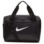 NIKE Brasilia X-Small Duffel - 9.0, Siyah/Beyaz